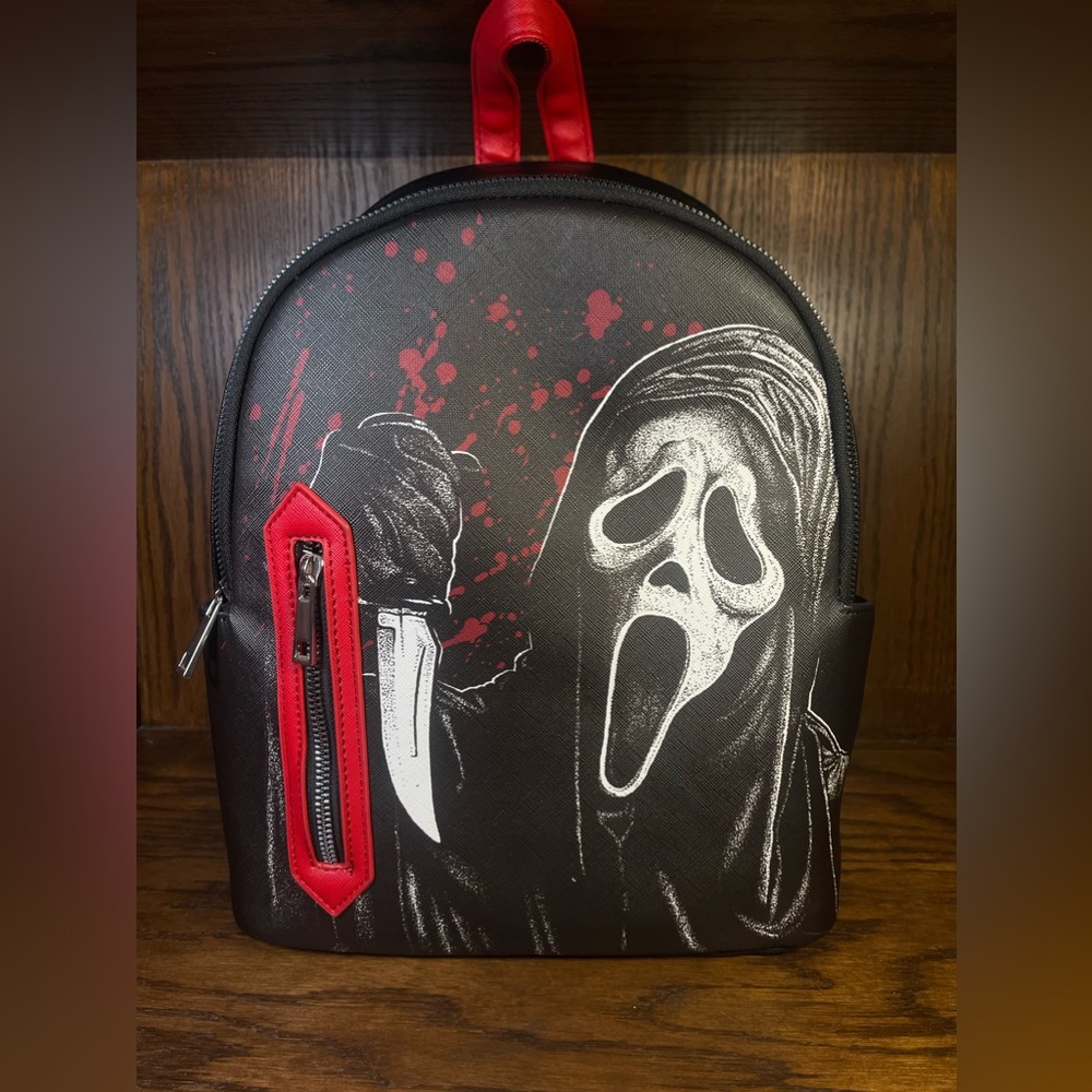SCREAM GhostFace 25th Anniversary Edition Mini Backpack BioWorld